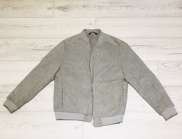 мужские кофты бомбер: Куртка M (EU 38), цвет - Серый