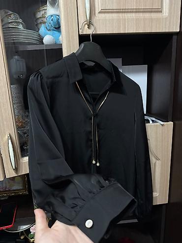 Айымдардын кийими: Комплект женской одежды в чёрной гамме: 1) Юбка плиссе 300 сом - — 4