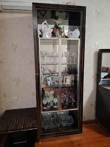 Mebel: Qonaq otağı üçün, İşlənmiş, Açılmayan, Dördbucaq masa, 8 stul — 3