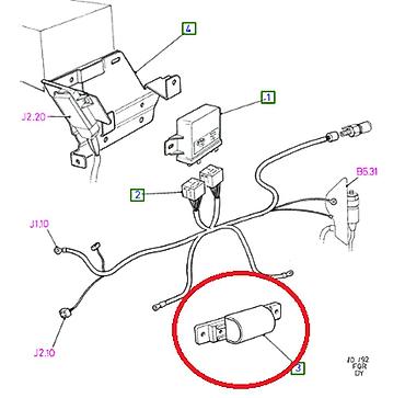 Другие детали электрики авто: Резистор холодного пуска Ford Transit 2.5Di, 1992г.в. Оригинал б/у, Из — 9
