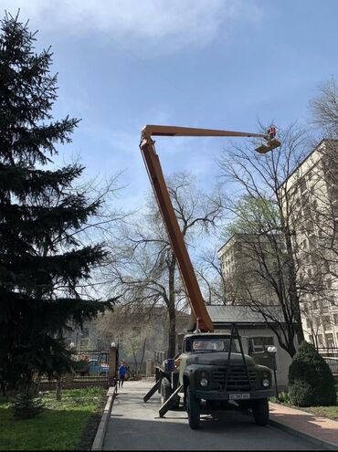 спецтехника в лизинг бишкек in Кыргызстан | ГРУЗОВИКИ: Продаётся Зил 130 автовышка . Цена 7500$