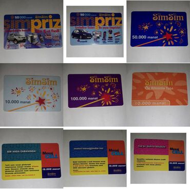 Kolleksiya kartları: Köhnə Kontur Kartları satılır. Kolleksiyonerlər üçün əla seçimdir — 6