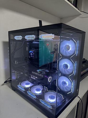 монитор 1920x1080: Компьютер, ядер - 24, ОЗУ 32 ГБ, Игровой, Б/у, Intel Core i7, NVIDIA GeForce RTX 5070, NVMe — 1