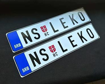 Tuning oprema: Tablice - Ukrasne tablice po želji - razne tablice po želji- 📌 Opis — 5