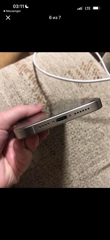 iphone 5с: IPhone 15 Pro Max, Б/у, 256 ГБ, Natural Titanium, Чехол, Коробка, 83 % — 6