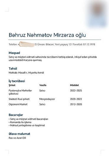 komputer format qiymeti: 📌 İş tapmaq istəyənlərin diqqətinə! Sizi digərlərindən fərqləndirən — 5