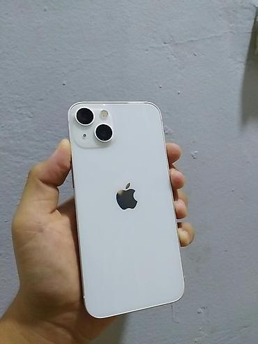 холодильник кызыл кыя: IPhone 13, Колдонулган, 128 ГБ, Ак, Каптама, 69 % — 1
