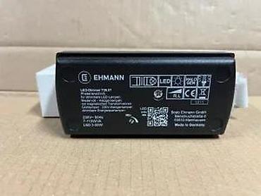 Ostali elektro materijali: LED inline dimer za lampe – EHMANN (model prema kutiji: LED — 13