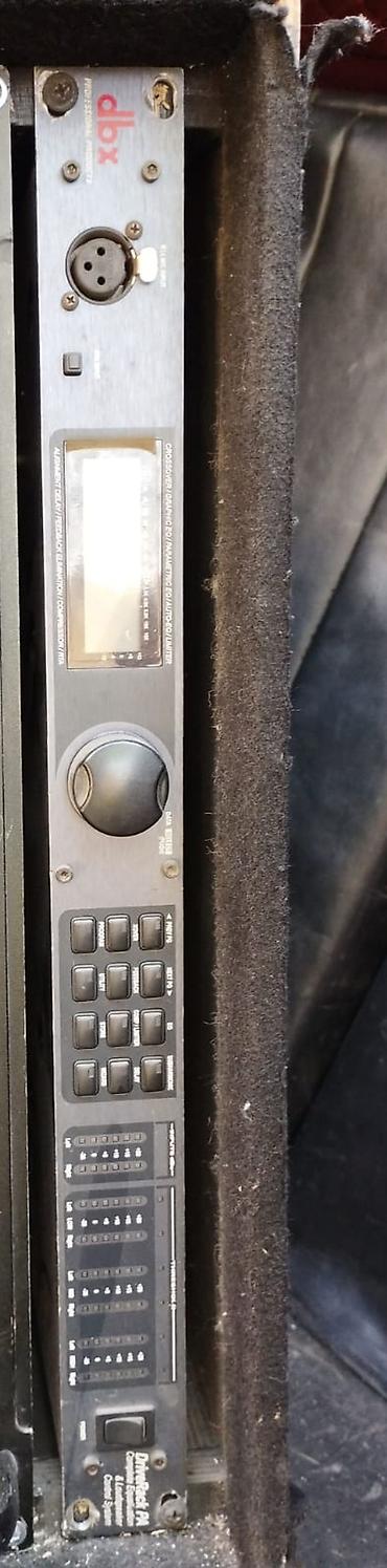 gizli səs yazan cihaz: Original Dbx DriveRack Pa – Səs Gücləndirici və Akustik Menecment — 1