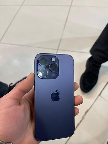 Apple iPhone: IPhone 14 Pro, 256 GB, Deep Purple, Face ID — 15