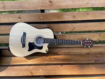 esp ltd: Акустическая гитара с вырезом (cutaway) + чехол - Тип: акустическая — 2