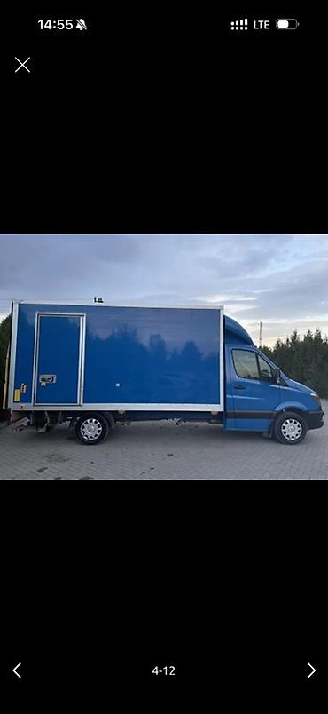 спринтер коробка: Легкий грузовик, Mercedes-Benz, Стандарт, Б/у — 3