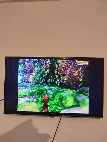 тв ясин: Телевизор VASIN, диагональ экрана около 32–40". Плоская панель, тонкие — 2