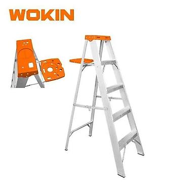 nerdivan satisi: WOKIN Alüminium A Tipi Nərdivan 2×5 – Yüngül, Qatlana Bilən və — 1