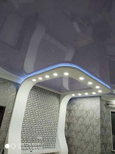 Натяжной потолок: Натяжной потолок Матовое, 3D потолки, Глянцевое Бесплатный замер, Гарантия, Монтаж — 7