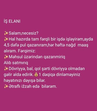 Tikinti ixtisasları: Xidmət: Onlayn gəlir sistemi – LiveGood platforması Təsvir: -