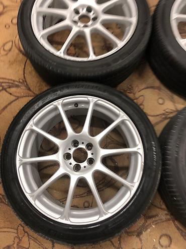 диски на авенсис: Колеса в сборе 225 / 45 / R 18, Лето, Б/у, Комплект, Легковые, Литые, отверстий - 5 — 6