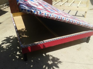 Çarpayılar: Taxt sandigli teze tam mohkem 2 neferlik taxtadan qupqa bas terefleri — 6