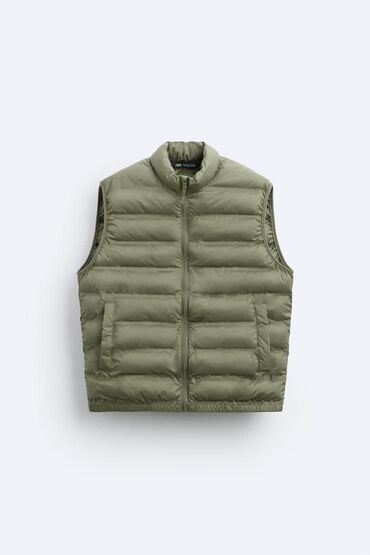 zara мужская одежда: Куртка XL (EU 42), цвет - Зеленый