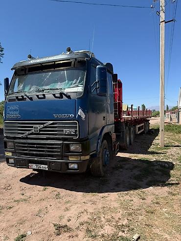 man фура: Тягач, Volvo, 2001 г., Бортовой — 2