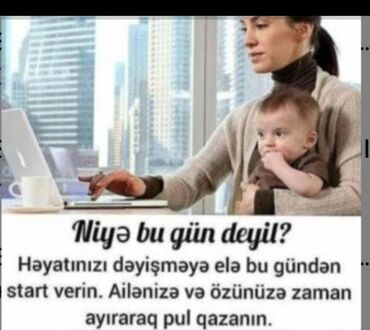 SMM menecerlər: Marketoloq tələb olunur, Onlayn iş, 30-45 yaş, Təcrübəsiz