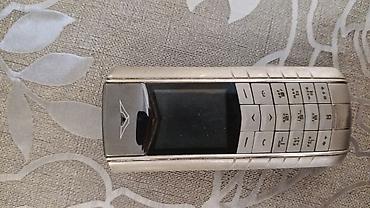 vertu constellation 2006: Vertu rəng - Gümüşü, Düyməli — 2
