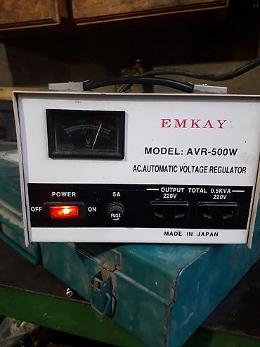 stabilizator 3 faza: İşlənmiş, Ev üçün, 1 faza, Gərginliy stabilizatoru, 220/110 V, Ünvandan götürmə, Kredit yoxdur — 2