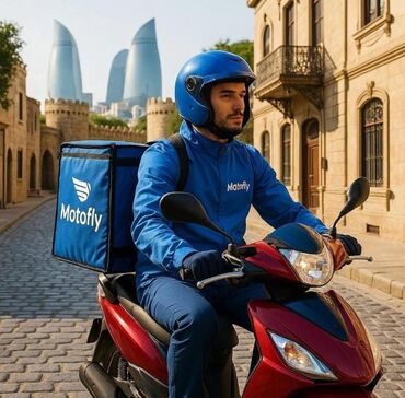 работа в баку рабочий: Moto-kuryer tələb olunur, Gündəlik ödəniş, Təcrübəsiz