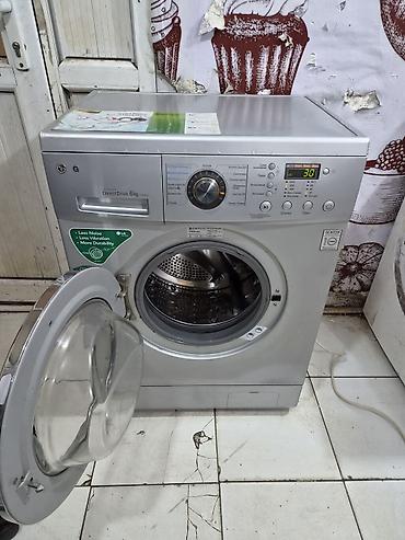 islenmis kondisioner: Paltaryuyan maşın LG, 6 kq, İşlənmiş, Avtomat, Qurutma var, Pulsuz çatdırılma, Ödənişli çatdırılma — 4