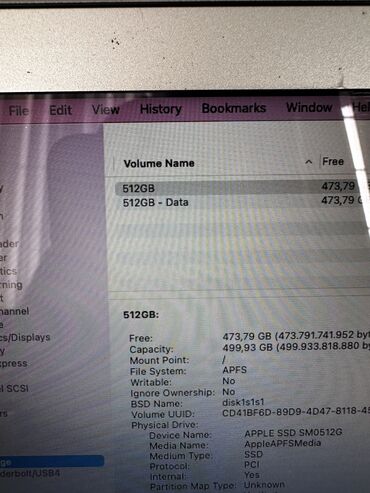 Apple MacBook: İşlənmiş Apple MacBook, 13.3 ", Intel Core i5, 512 GB, Ünvandan götürmə, Ödənişli çatdırılma — 5