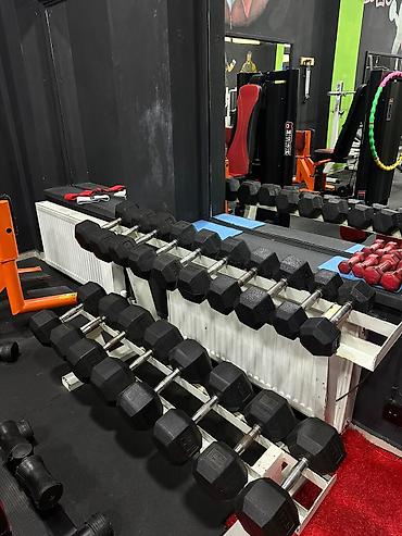 куплю гантели бу: Fitness avadanlıqları komplekti - Smith aparatı – sabit relslər — 1