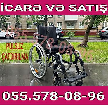 icare evler: Mexaniki əlil arabası – icarə və satış - Yüngül və dayanıqlı — 1