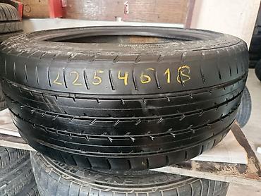 continental 225 45 r18: Шины 225 / 45 / R 18, Лето, Б/у, 1 шт, Легковые — 1