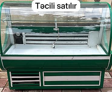 Оборудование для бизнеса: Təcili satılır. Soyuducu vitrin – ərzaq məhsullarının nümayişi və — 1