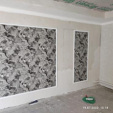 Ремонт под ключ: Поклейка обоев любые сложности качество. обой чаптайбыз бардык турун — 4