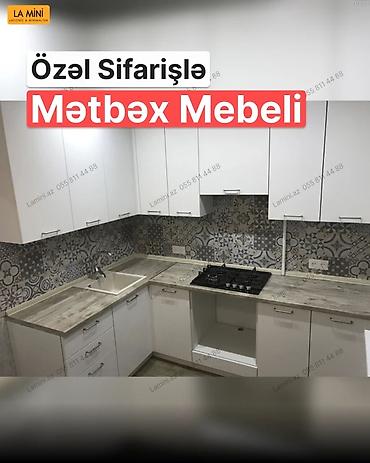 3d saat: Sifarişlə mətbəx dəsti, Özü çəkən petlələr, MDF, Kredit yoxdur — 1