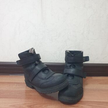 обувь зимние: Дет зимние ботинки 35 размер тур кожа