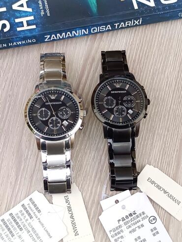 Qol saatları: Yeni, Qol saatı, Emporio Armani, rəng - Qara — 7