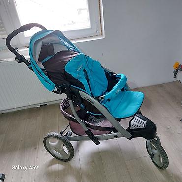 Kolica za bebe: Graco trokolica + autosedište (sistem 2 u 1) i Giasco radne cipele - — 2