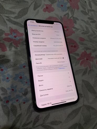 чехол для телефона samsung galaxy: IPhone 11 Pro Max, Б/у, 256 ГБ, Space Gray, Защитное стекло, Чехол, 44 %