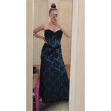 exit denim: Elegantna večernja haljina bez bretela u sirena kroju. Osnova je — 4