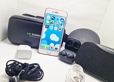 Apple iPhone: IPhone 7, Б/у, 128 ГБ, Красный, Зарядное устройство, 100 % — 5