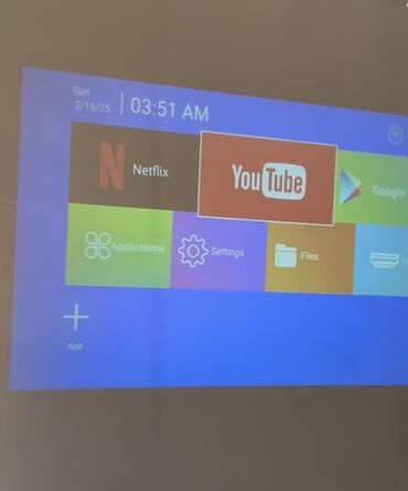 Proyektorlar: Yeni Portativ Proyektor Ödənişli çatdırılma, Rayonlara çatdırılma — 18