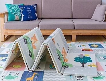 Uşaqlar üçün digər mallar: Uşaq üçün qatlanan oyun xalçası ölçüsü 180x2m - Material: yumşaq — 2