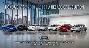 Honda Civic (2000–2010) — подбор и поставка оригинальных и контрактных