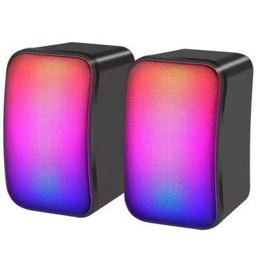 срочно ноутбук: Колонка для компьютера Kisonli X17 RGB Light - отличное решение для