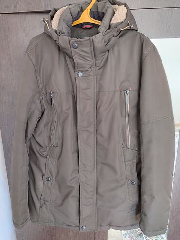 куртка мужская деми: Куртка 6XL (EU 52), цвет - Коричневый