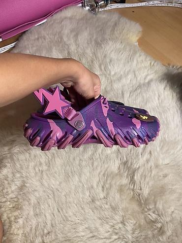 cactus jack: Сабо, 39, 40, 41, Crocs, Новый, цвет - Фиолетовый, Самовывоз, Платная доставка — 3