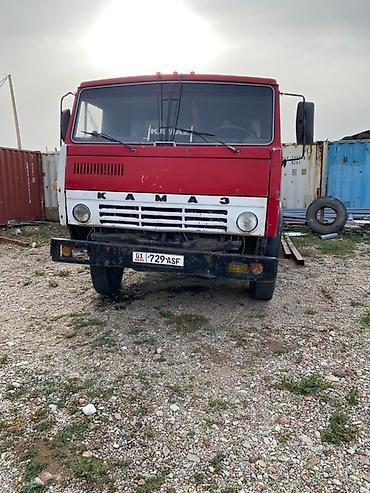 Аренда самосвала: КАМАЗ самосвал, 6x4 Описание: - Классический КАМАЗ с красной кабиной — 1