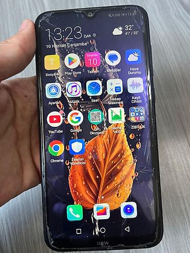 p smart ekran: Huawei 32 GB, rəng - Qara, Sensor — 1